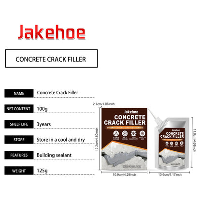 Concrete Crack Filler Self Leveling Sealant Driveway Repair Adhesive Masonry Gap Filler Waterproof Concrete Sealer Quick Dry